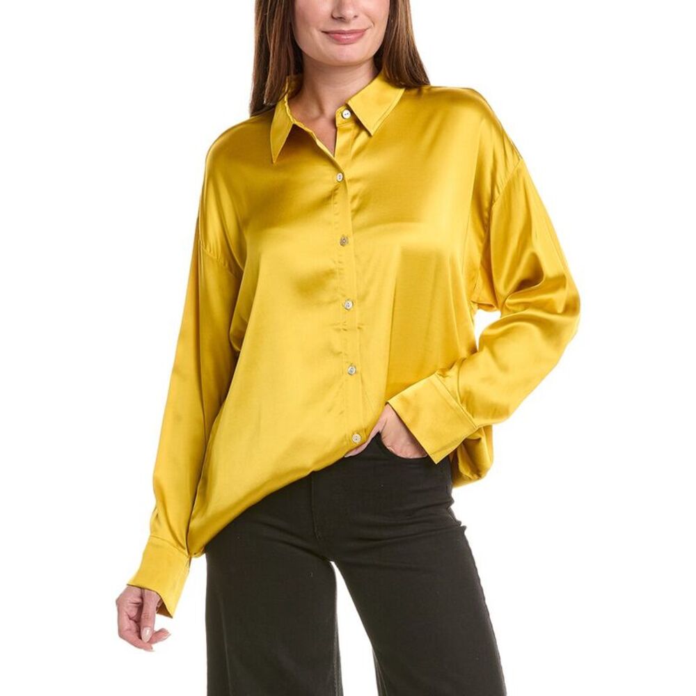 Chaser Womens  Silky Blouse